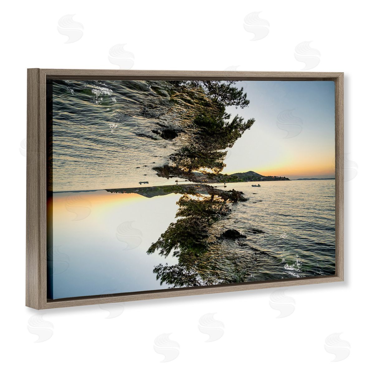 Robin Vandenabeele Surrealist Nature Sunrise Canvas Wall Art Print