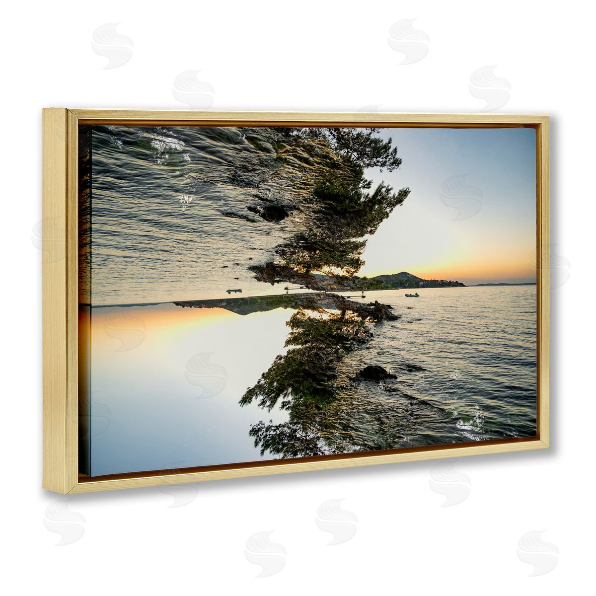 Robin Vandenabeele Surrealist Nature Sunrise Canvas Wall Art Print