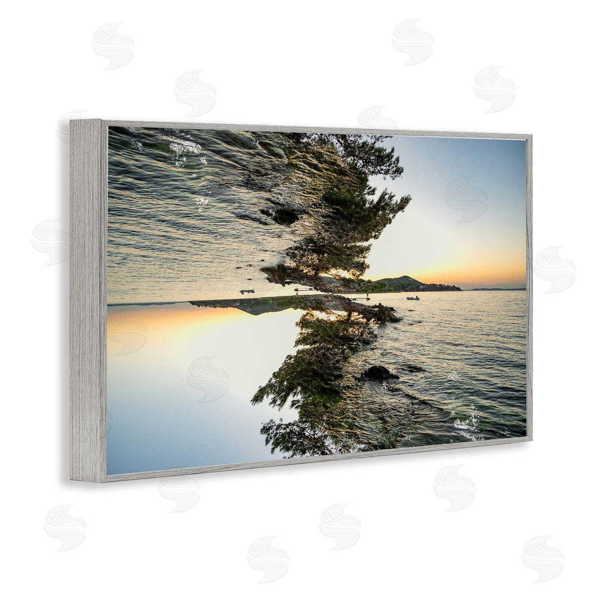 Robin Vandenabeele Surrealist Nature Sunrise Canvas Wall Art Print