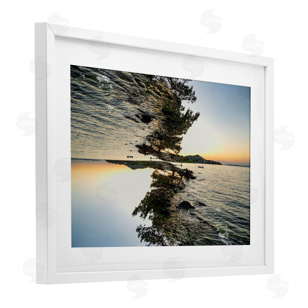 Robin Vandenabeele Surrealist Nature Sunrise Canvas Wall Art Print