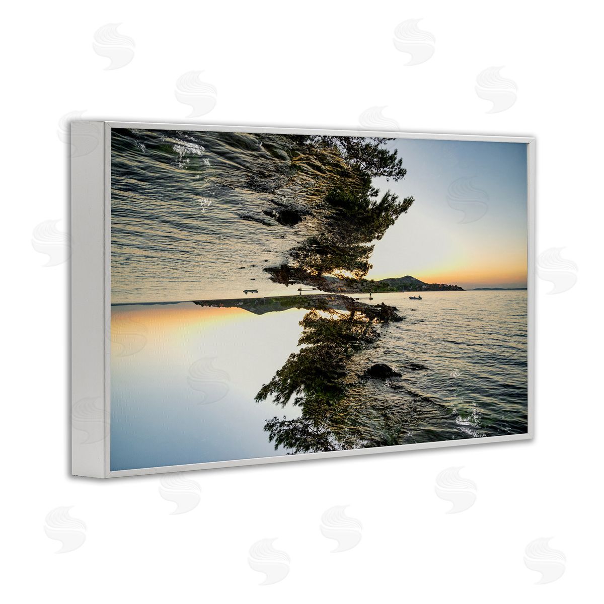 Robin Vandenabeele Surrealist Nature Sunrise Canvas Wall Art Print