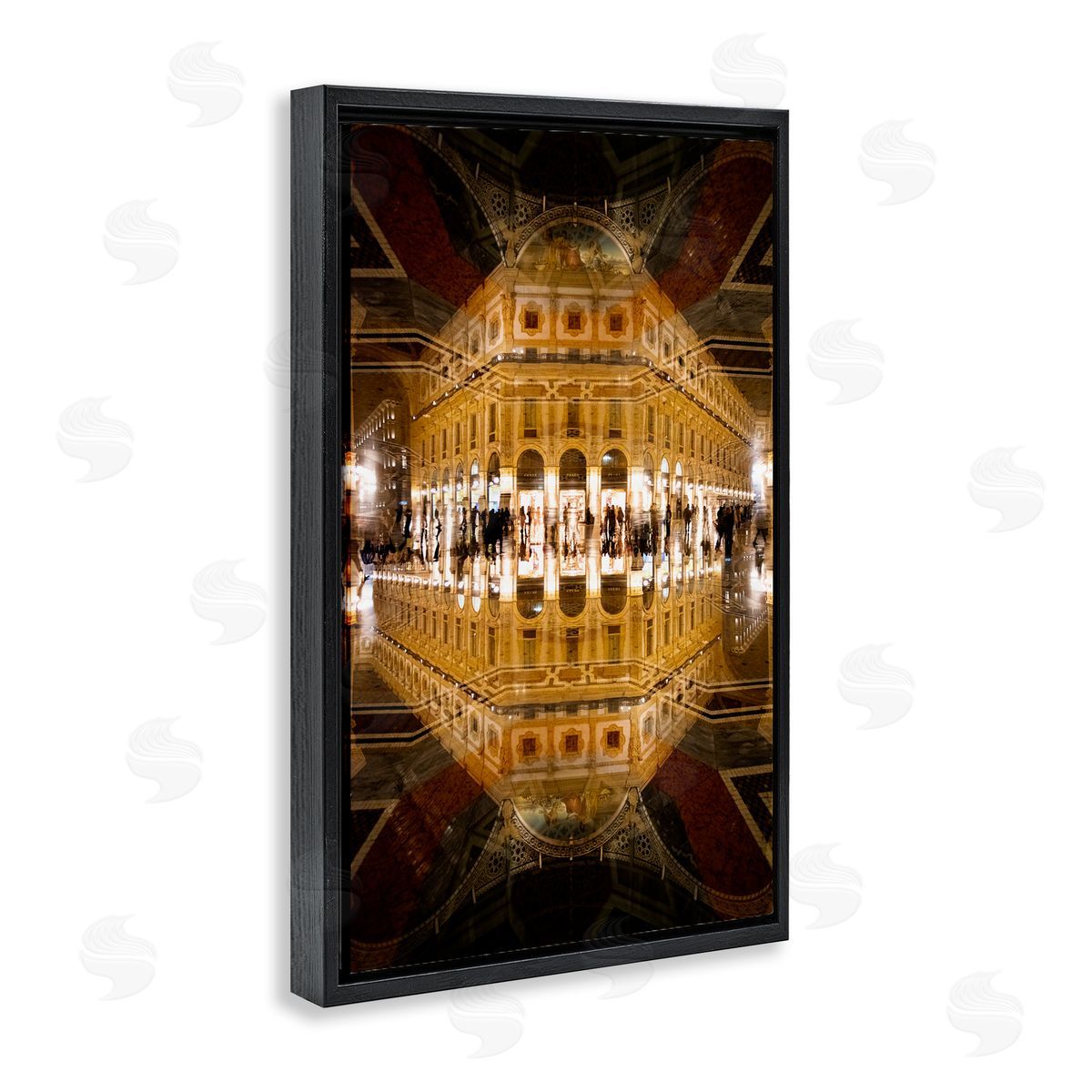 Robin Vandenabeele Illuminated Lobby Mirage Canvas Wall Art Print