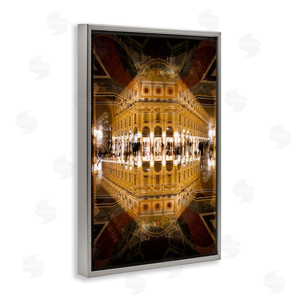 Robin Vandenabeele Illuminated Lobby Mirage Canvas Wall Art Print