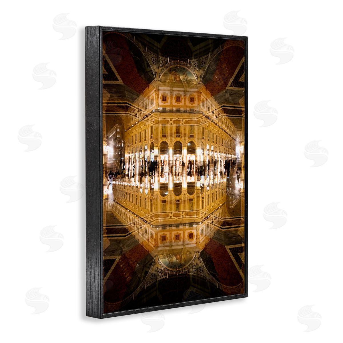 Robin Vandenabeele Illuminated Lobby Mirage Canvas Wall Art Print