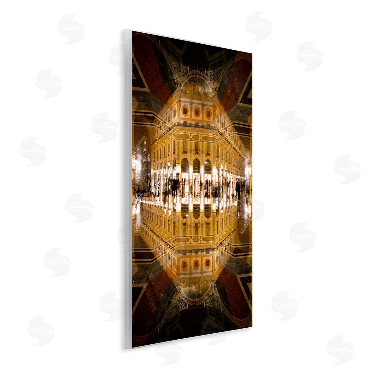 Robin Vandenabeele Illuminated Lobby Mirage Canvas Wall Art Print