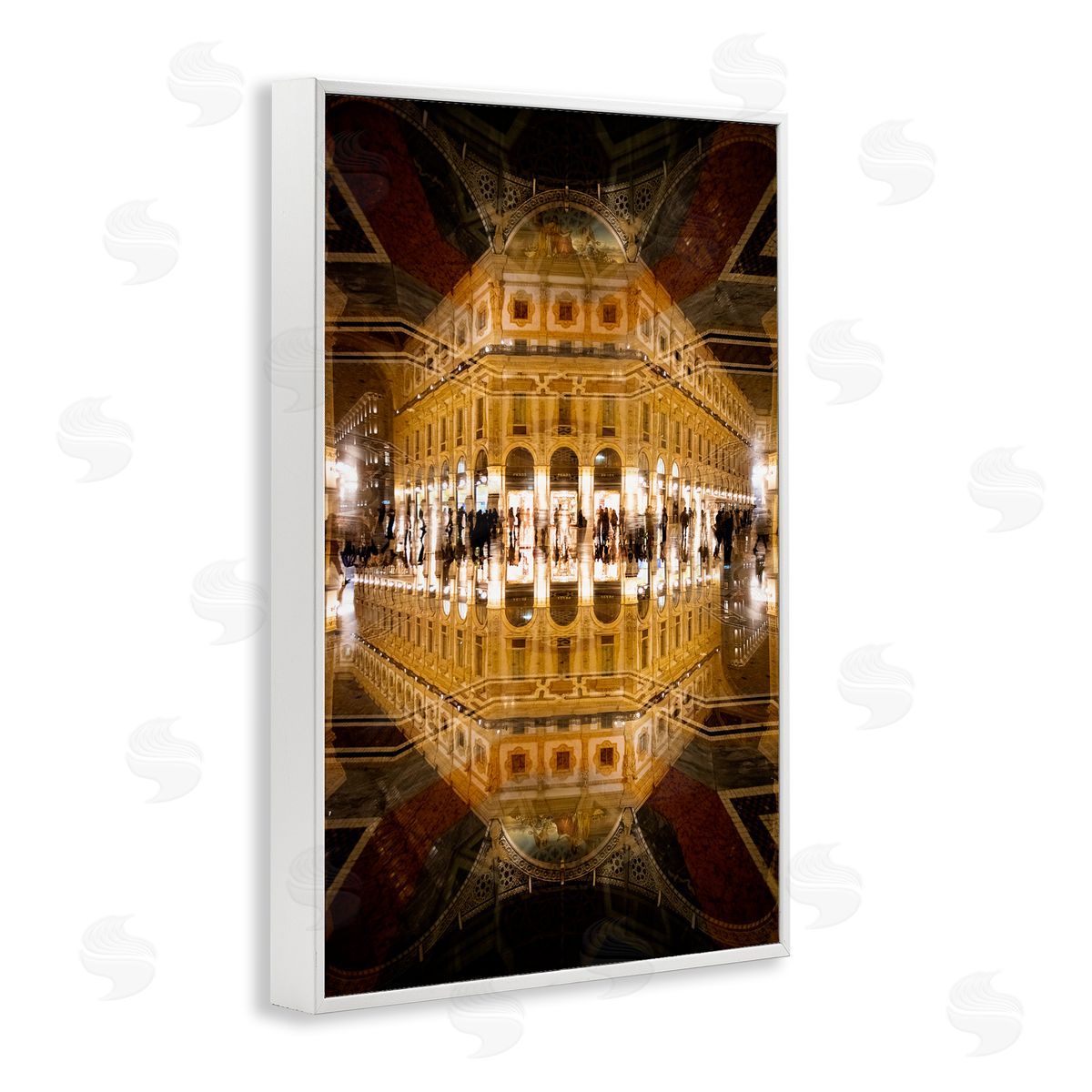 Robin Vandenabeele Illuminated Lobby Mirage Canvas Wall Art Print