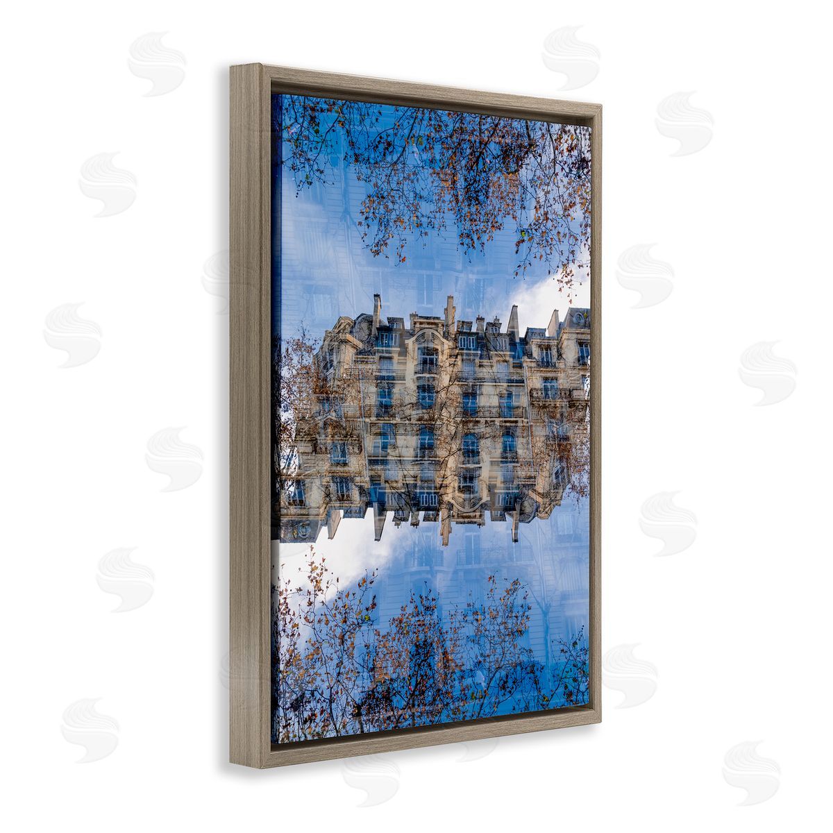 Robin Vandenabeele Architecture Reflections Surrealism Canvas Wall Art Print