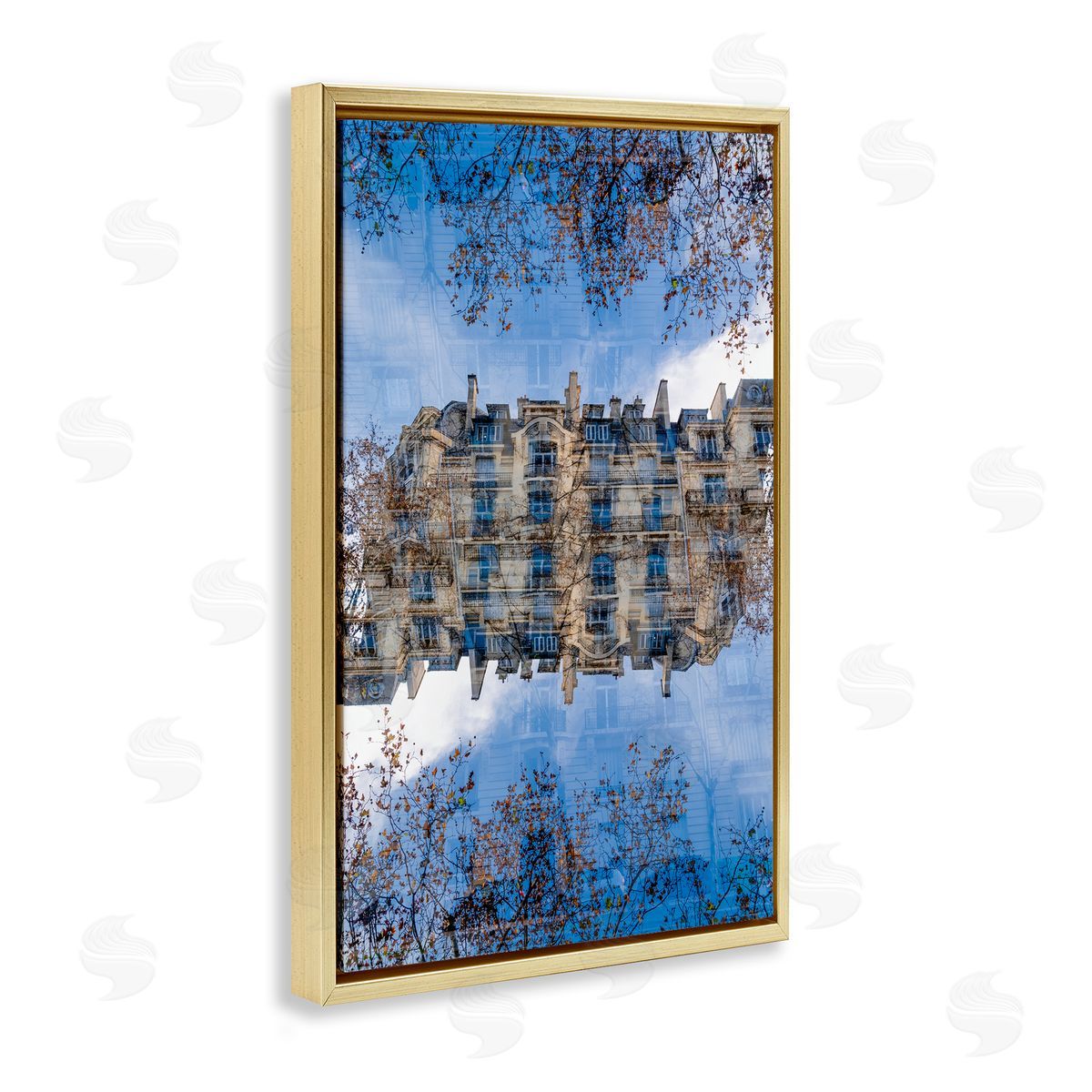 Robin Vandenabeele Architecture Reflections Surrealism Canvas Wall Art Print