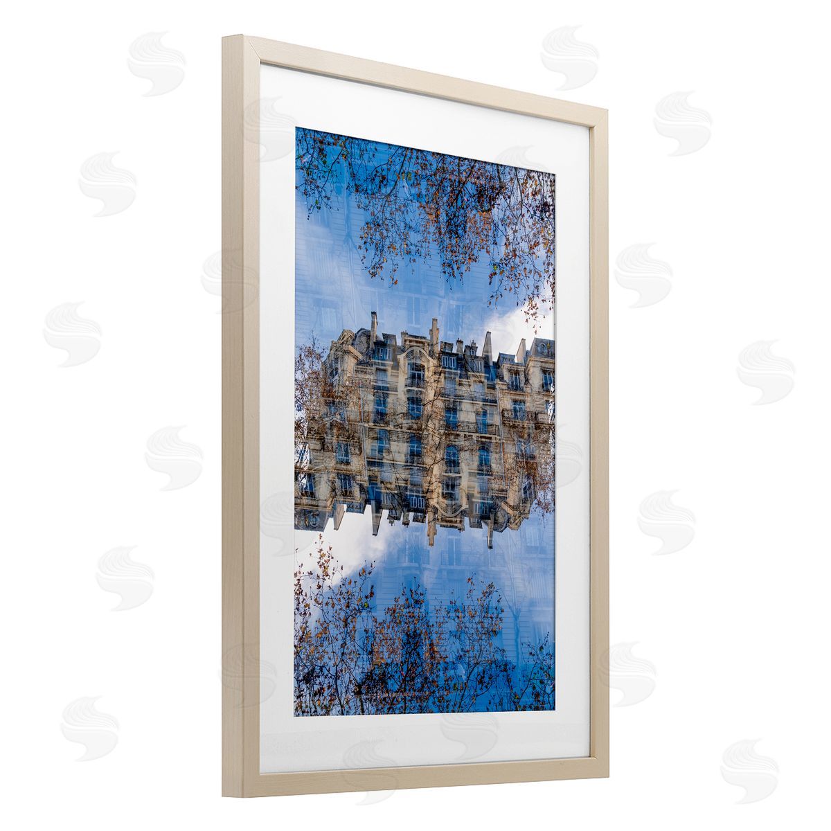 Robin Vandenabeele Architecture Reflections Surrealism Canvas Wall Art Print