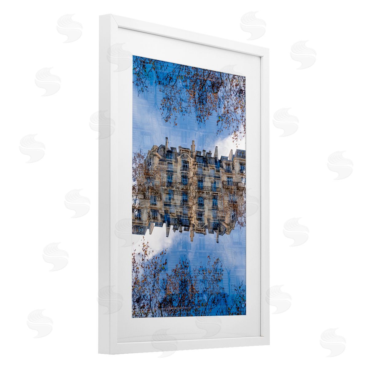 Robin Vandenabeele Architecture Reflections Surrealism Canvas Wall Art Print