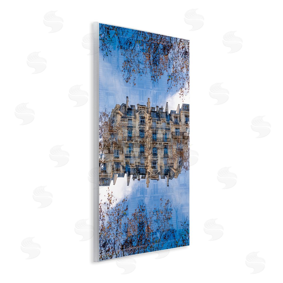 Robin Vandenabeele Architecture Reflections Surrealism Canvas Wall Art Print