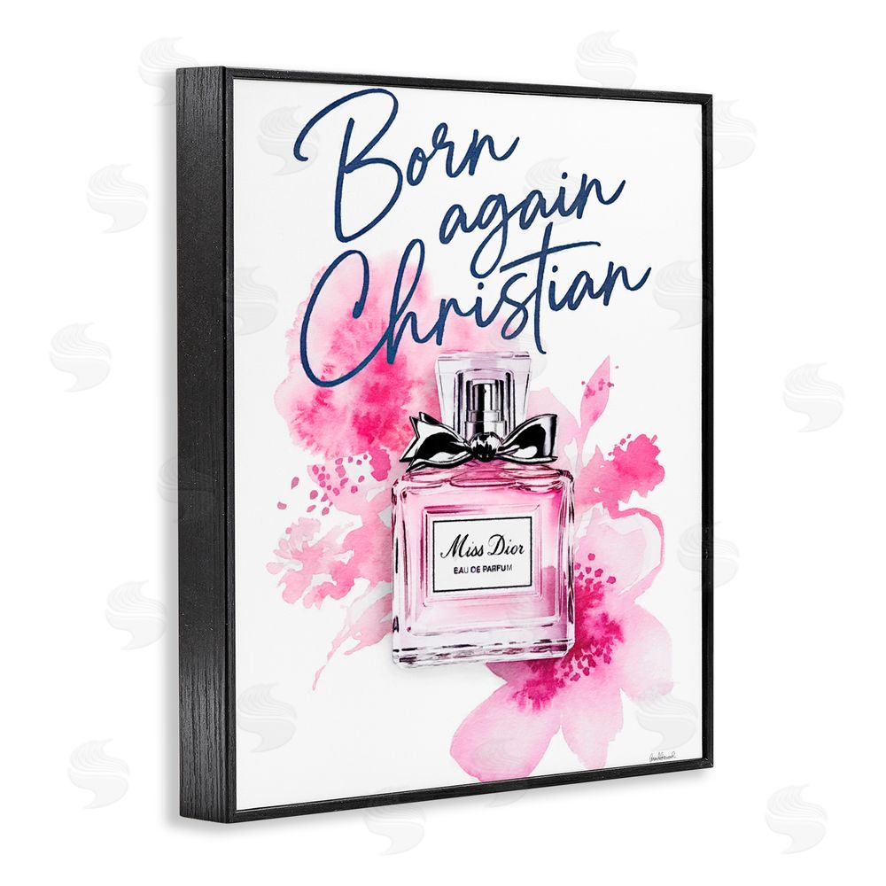 Amanda Greenwood Born Again Christian with Fragrance Black Framed Giclee Print Wall Art