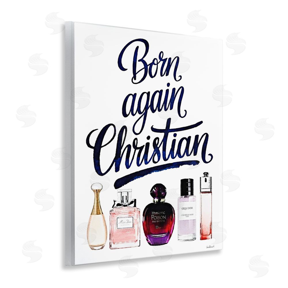 Amanda Greenwood Born Again Christian Skincare Wooden Wall Plaque Art Print