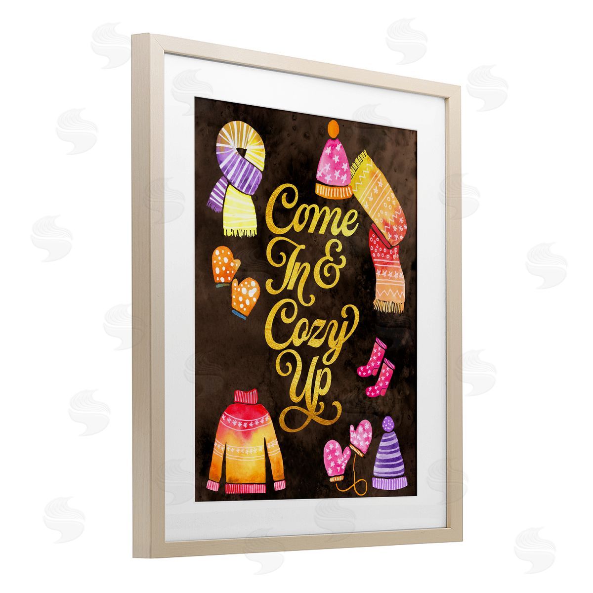 Hillary Holt Cozy Comforts Sweaters Canvas Wall Art Print