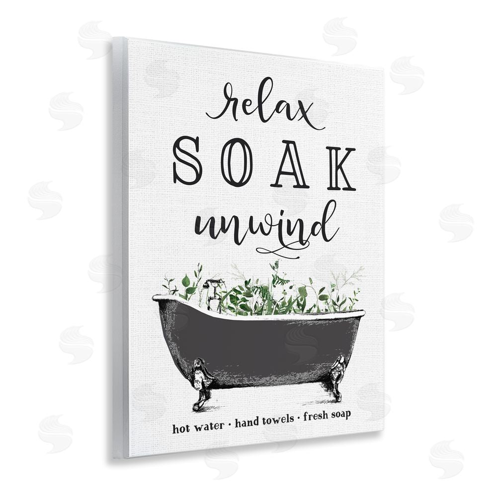Lettered and Lined Vintage Bathing Reminders Wooden Wall Plaque Art Print