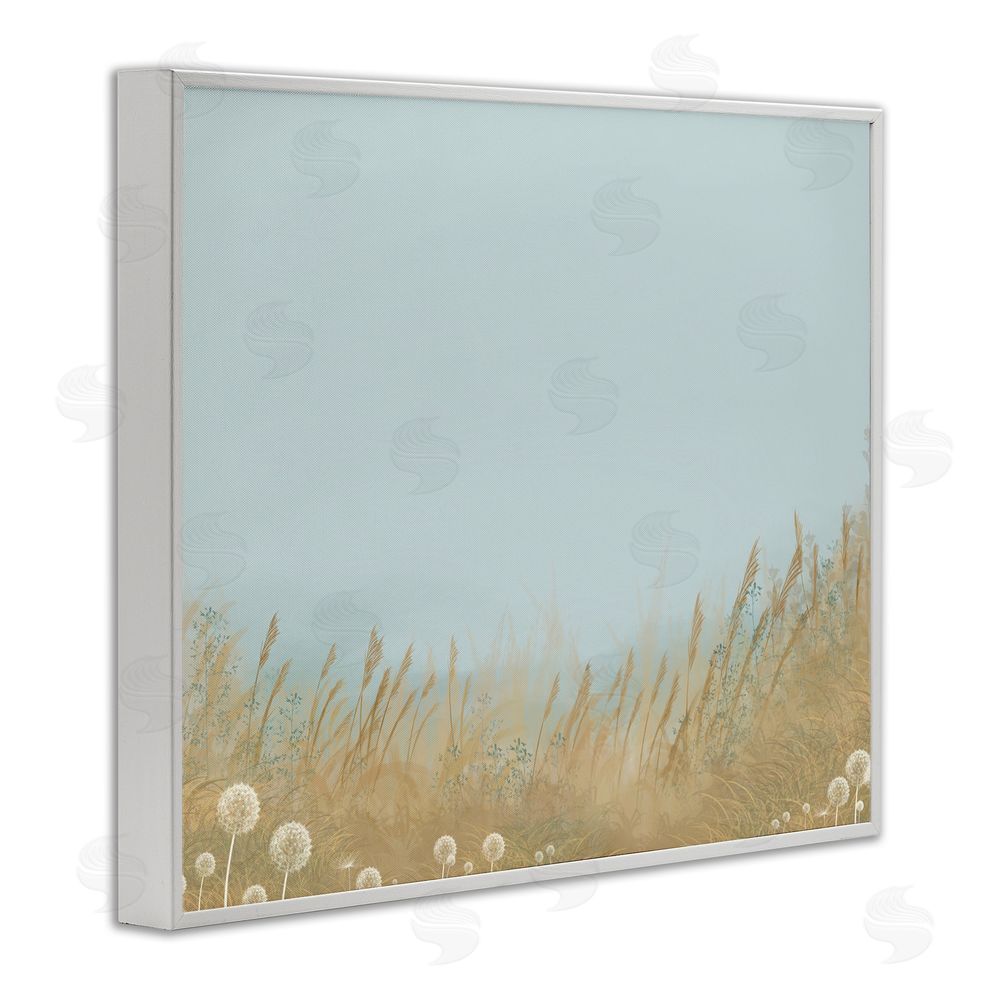 Renel Peters Misty Meadows Blowing in Wind White Framed Giclee Print Wall Art