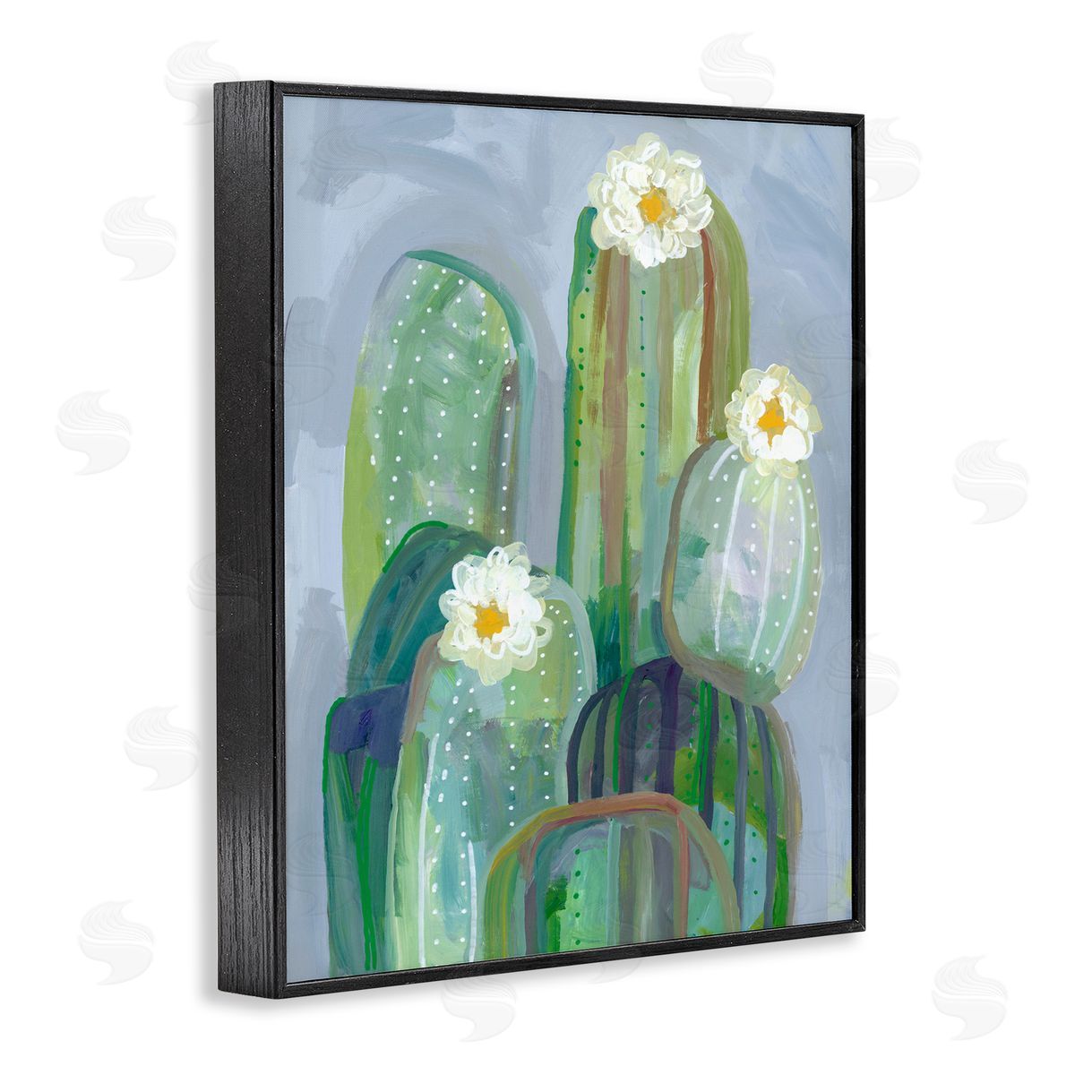 Ashley Davis Desert Day Dream Cactus Black Framed Giclee Print Wall Art
