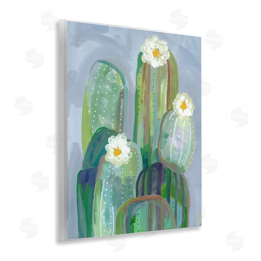 Ashley Davis Desert Day Dream Cactus Wooden Wall Plaque Art Print