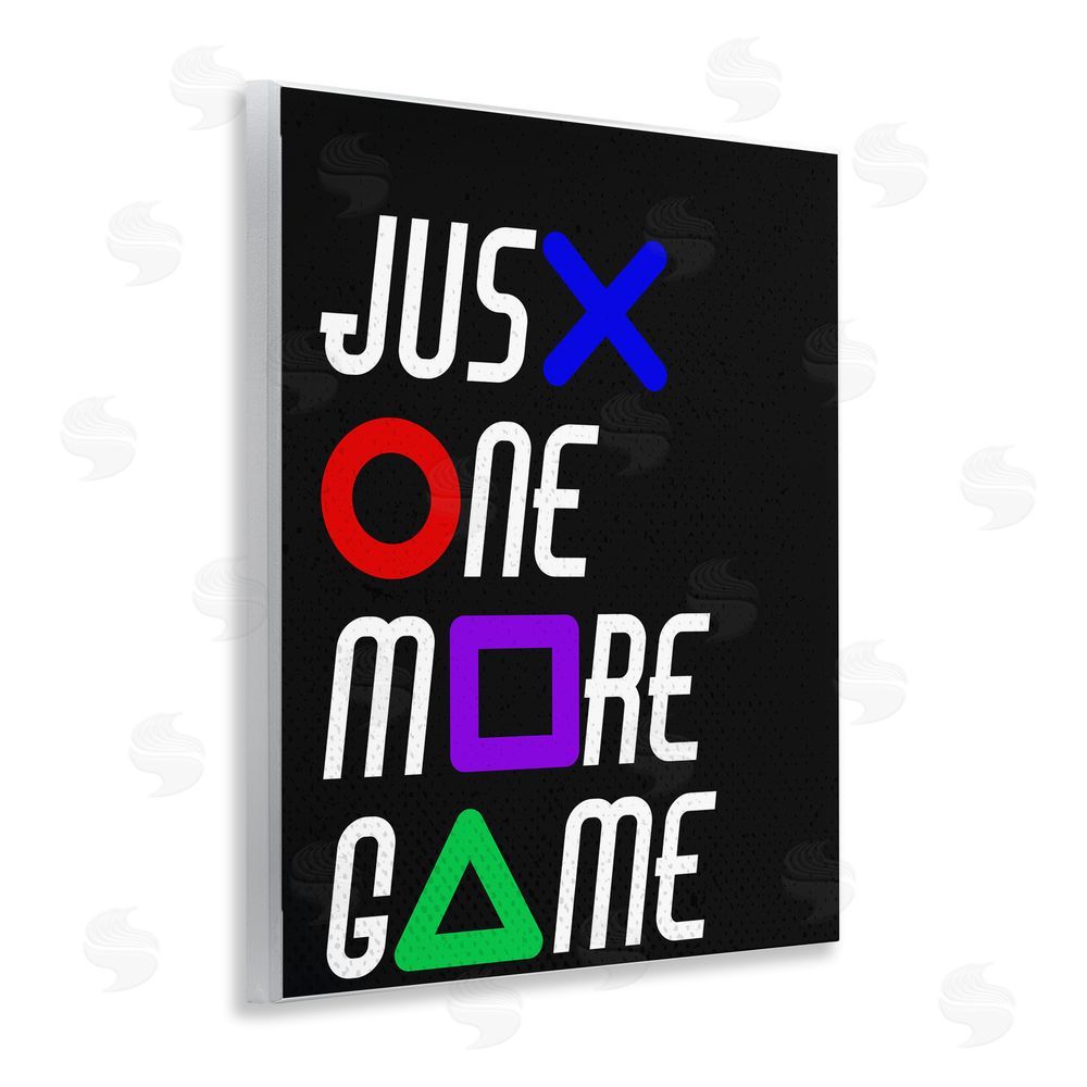 Kim Allen One More Game with Symbols Wooden Wall Plaque Art Print