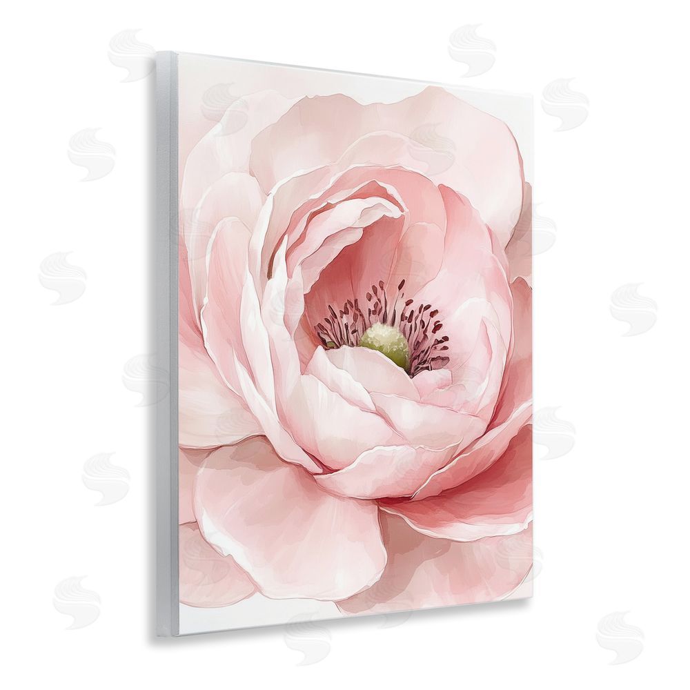 Christine Simpson Art Fresh Rosy Close Up Petals Wooden Wall Plaque Art Print