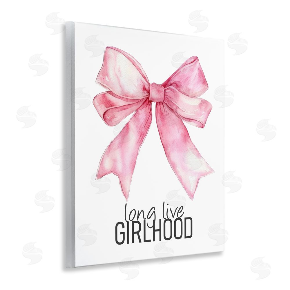 Kim Allen Long Live Girlhood Wooden Wall Plaque Art Print
