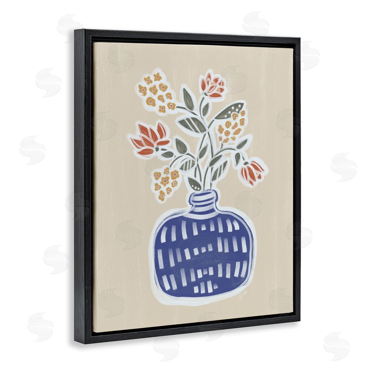 Beki Marquardt Lucy Flower Bouquet Canvas Wall Art Print