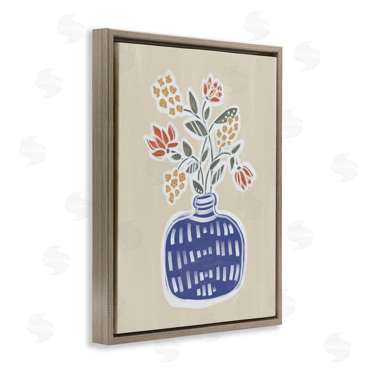 Beki Marquardt Lucy Flower Bouquet Canvas Wall Art Print