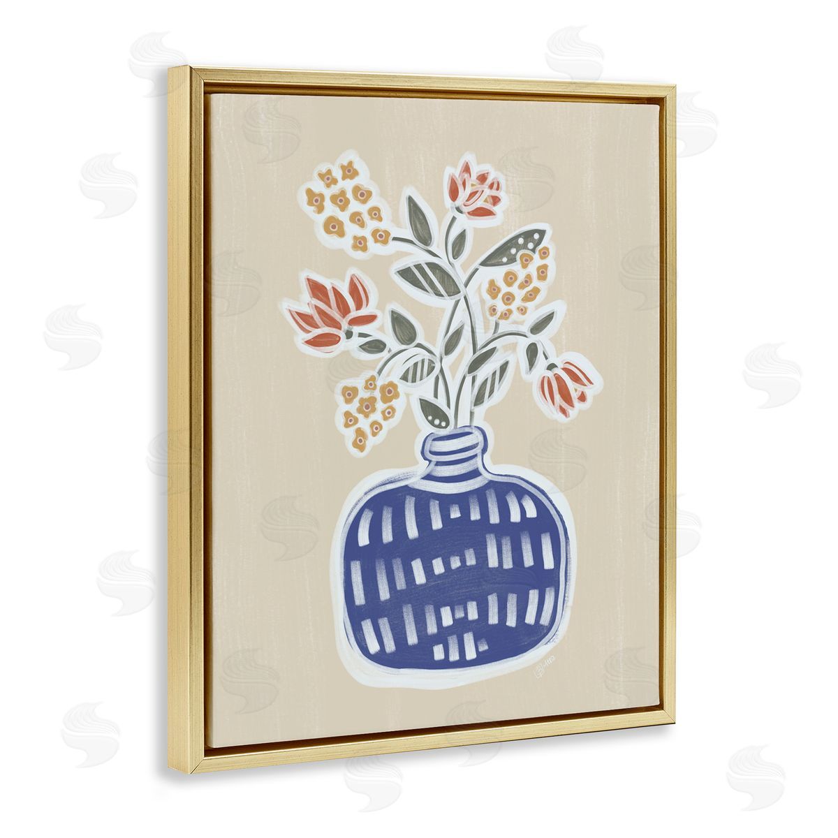 Beki Marquardt Lucy Flower Bouquet Canvas Wall Art Print