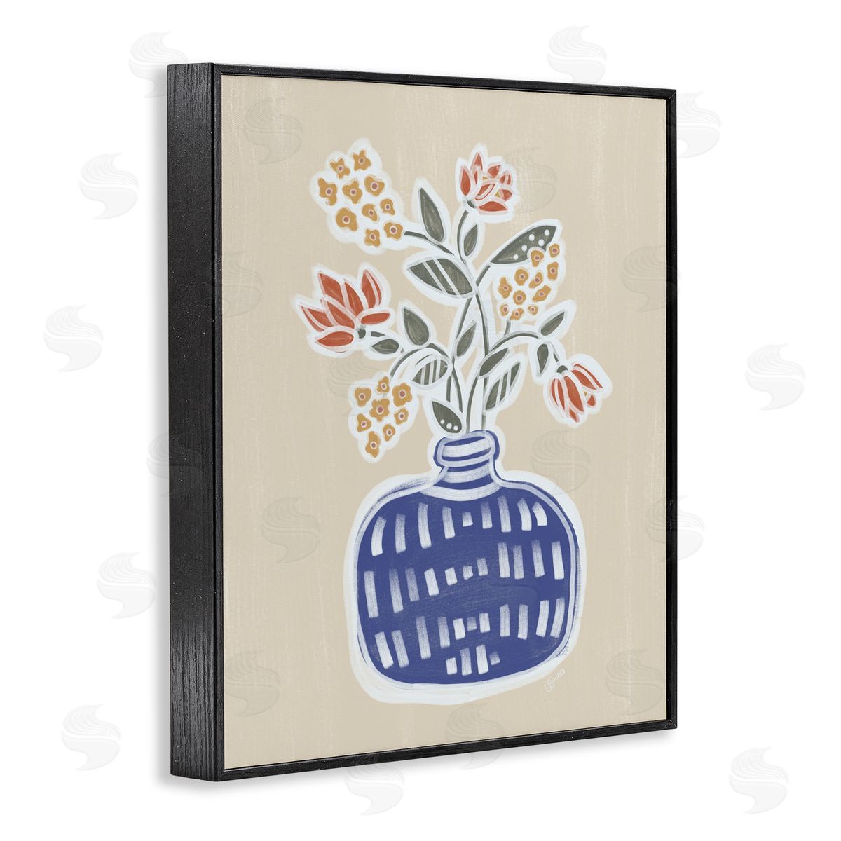 Beki Marquardt Lucy Flower Bouquet Canvas Wall Art Print