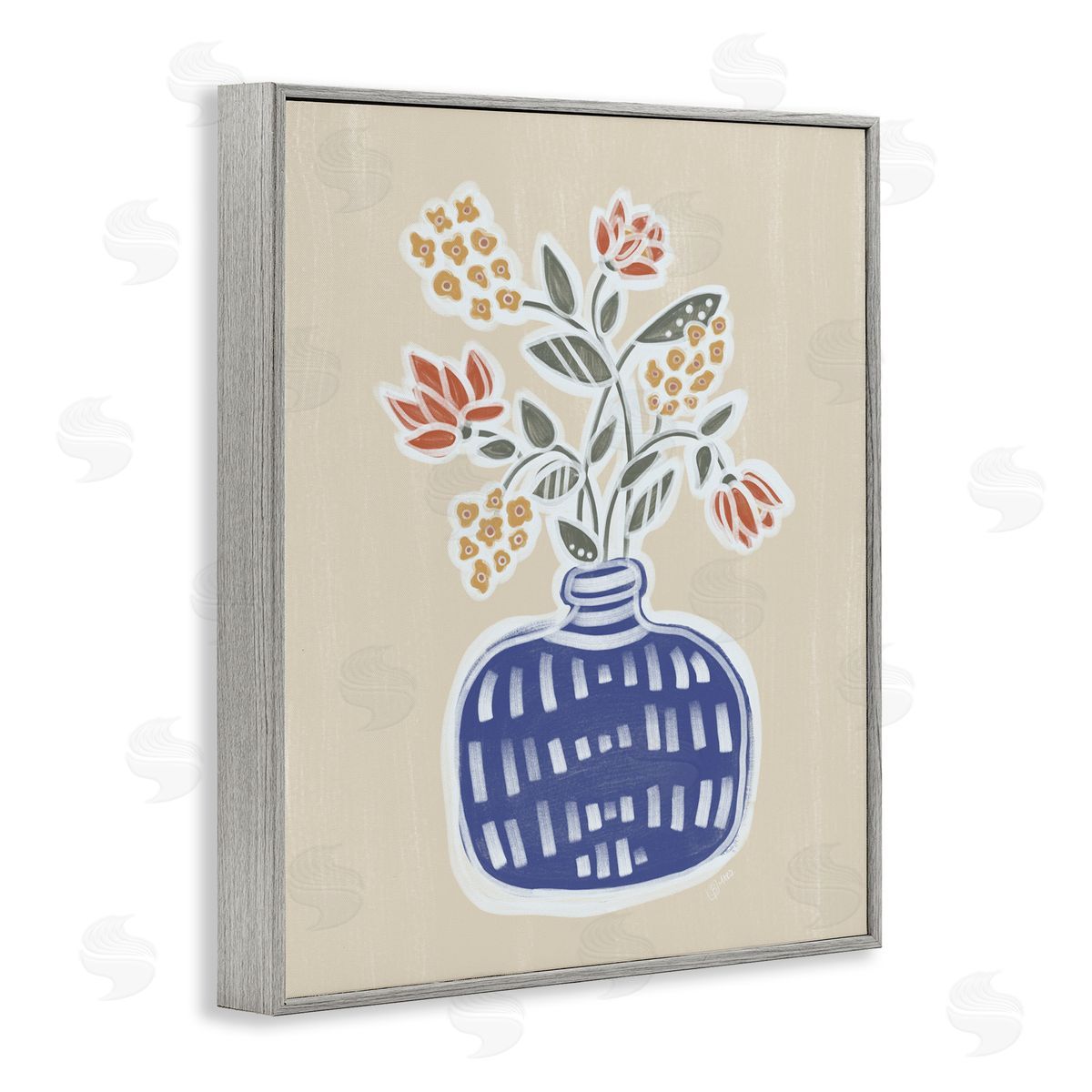 Beki Marquardt Lucy Flower Bouquet Canvas Wall Art Print