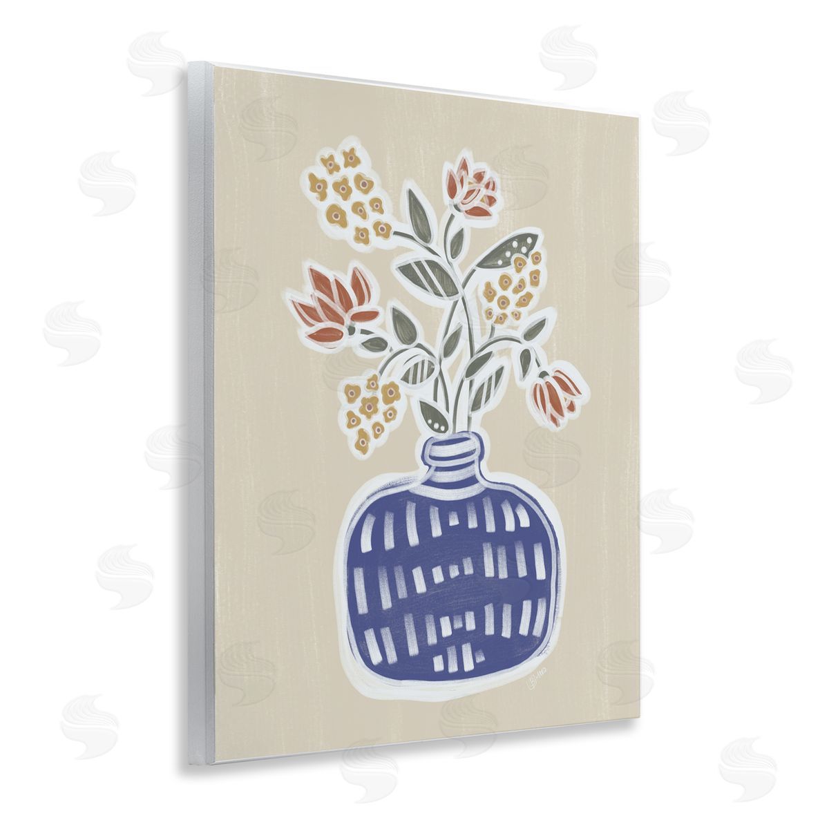 Beki Marquardt Lucy Flower Bouquet Canvas Wall Art Print