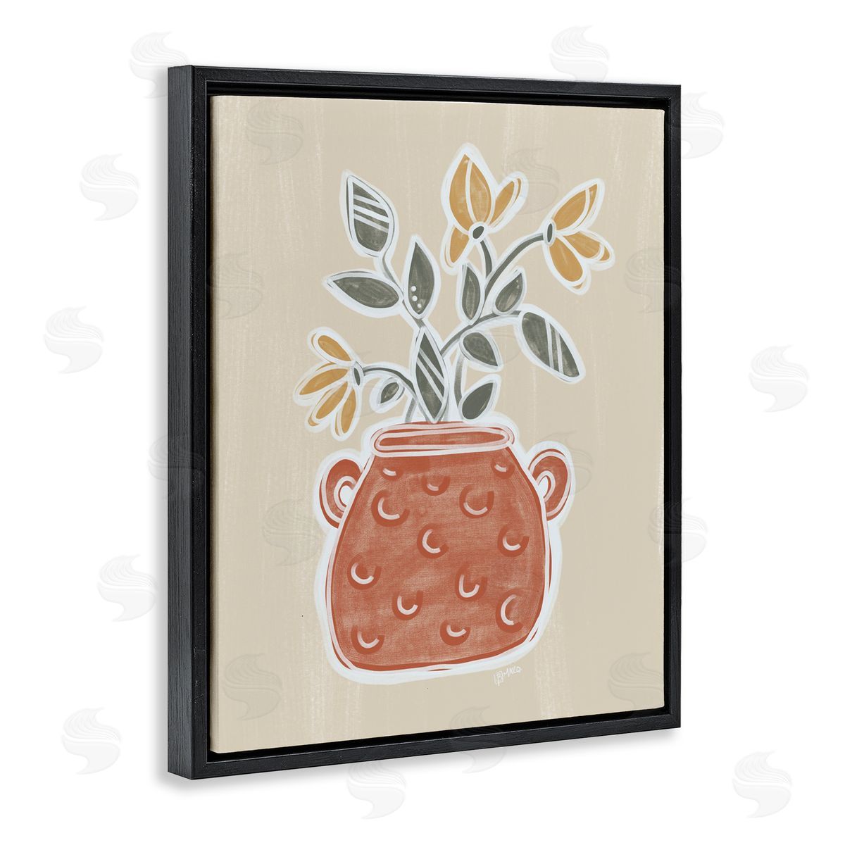 Beki Marquardt Clarence Flower Bouquet Canvas Wall Art Print