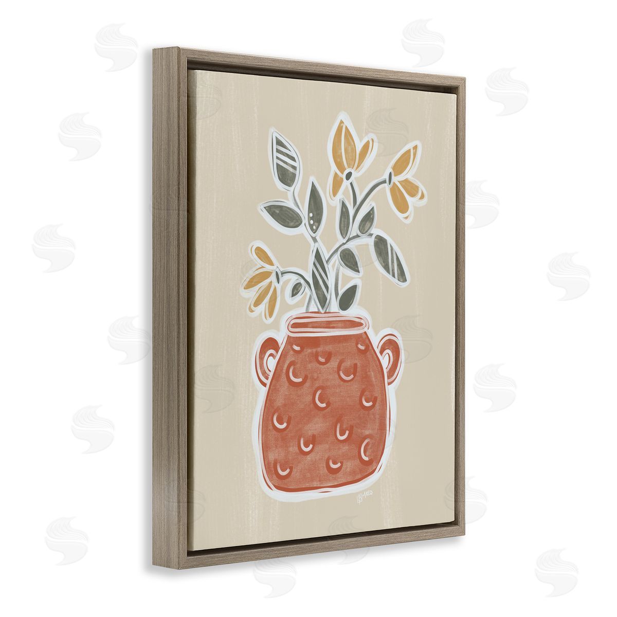 Beki Marquardt Clarence Flower Bouquet Canvas Wall Art Print