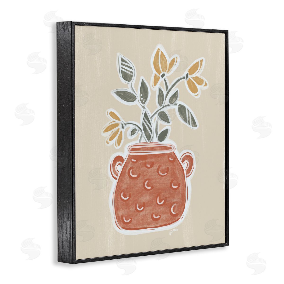 Beki Marquardt Clarence Flower Bouquet Canvas Wall Art Print