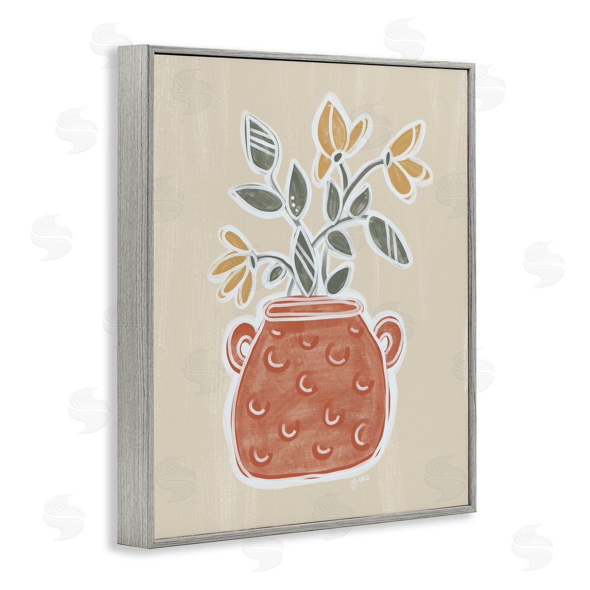 Beki Marquardt Clarence Flower Bouquet Canvas Wall Art Print