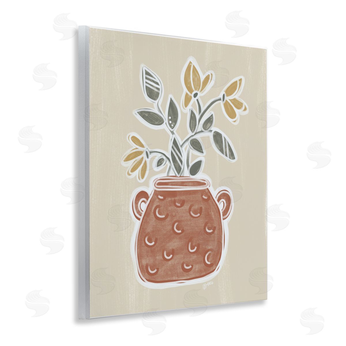 Beki Marquardt Clarence Flower Bouquet Canvas Wall Art Print