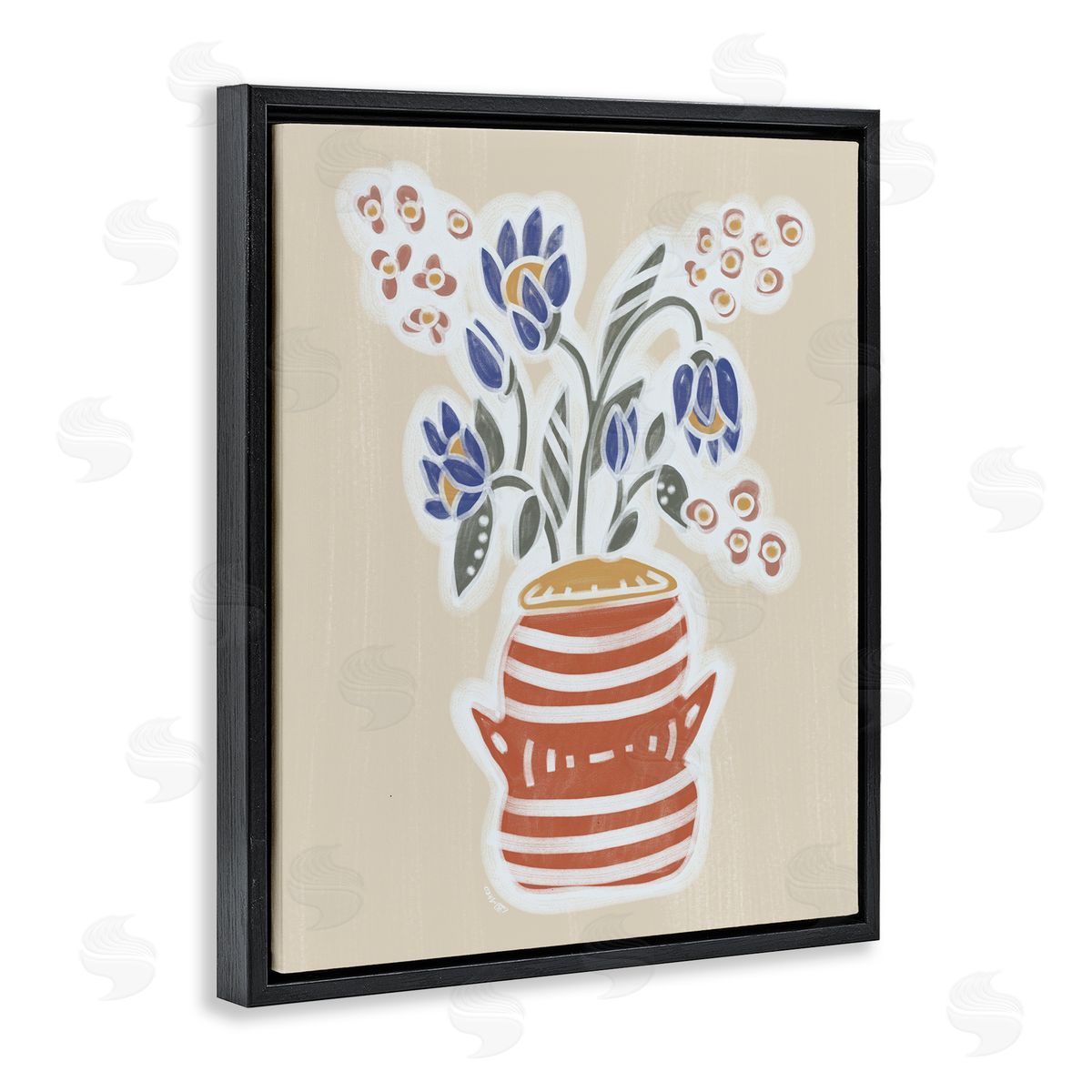 Beki Marquardt Genevieve Flower Bouquet Canvas Wall Art Print