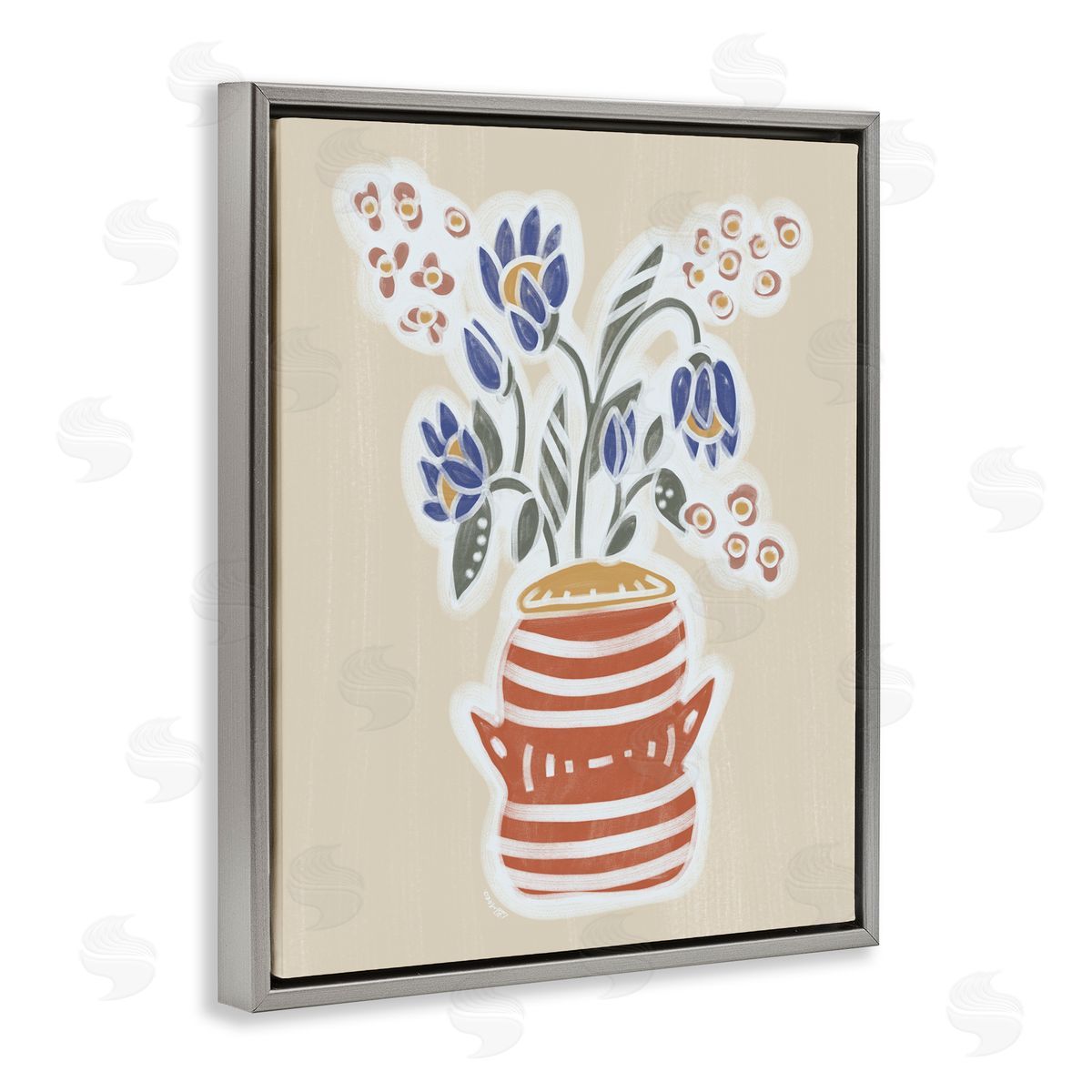 Beki Marquardt Genevieve Flower Bouquet Canvas Wall Art Print