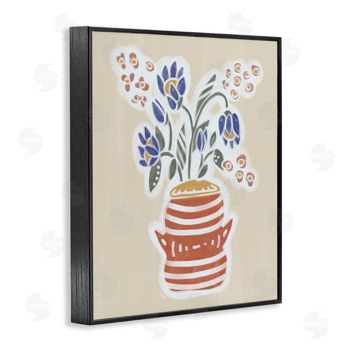 Beki Marquardt Genevieve Flower Bouquet Canvas Wall Art Print