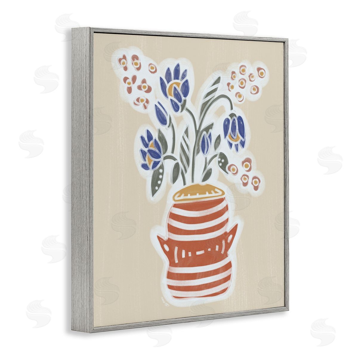 Beki Marquardt Genevieve Flower Bouquet Canvas Wall Art Print
