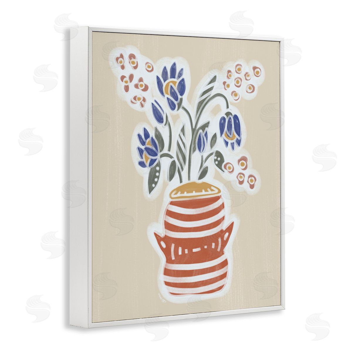 Beki Marquardt Genevieve Flower Bouquet Canvas Wall Art Print