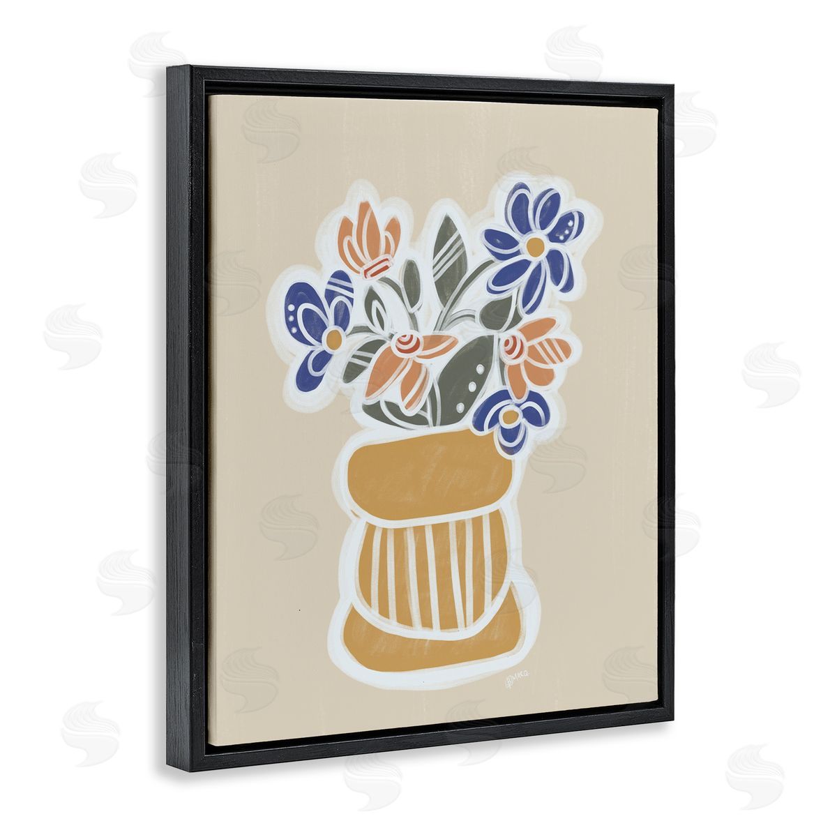 Beki Marquardt Arria Flower Bouquet Canvas Wall Art Print