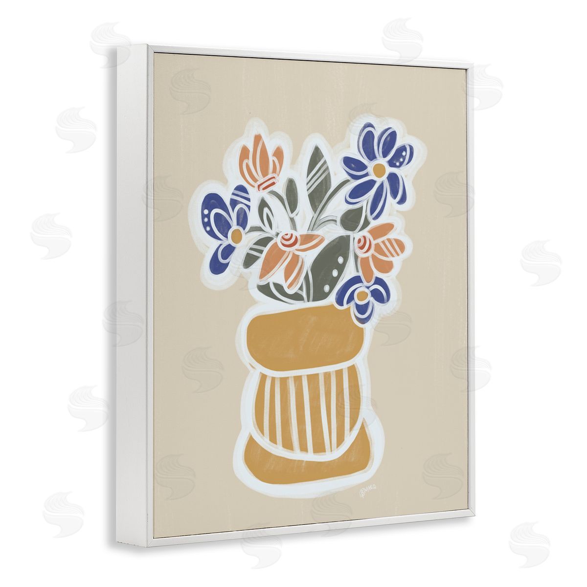 Beki Marquardt Arria Flower Bouquet Canvas Wall Art Print