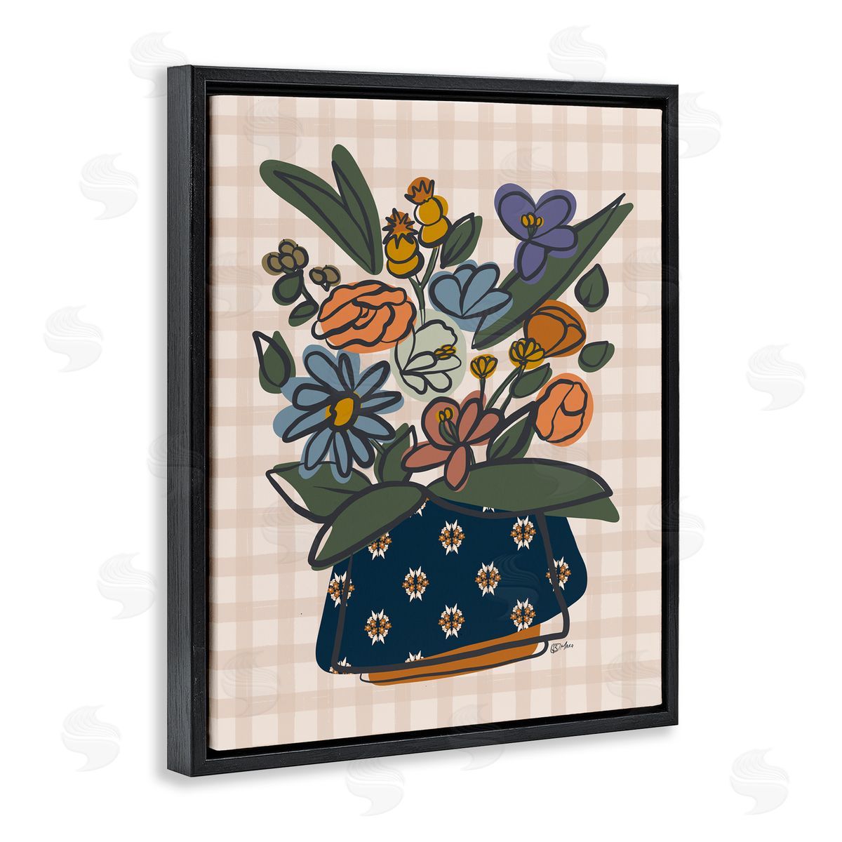 Beki Marquardt Little Garden Bouquet Canvas Wall Art Print