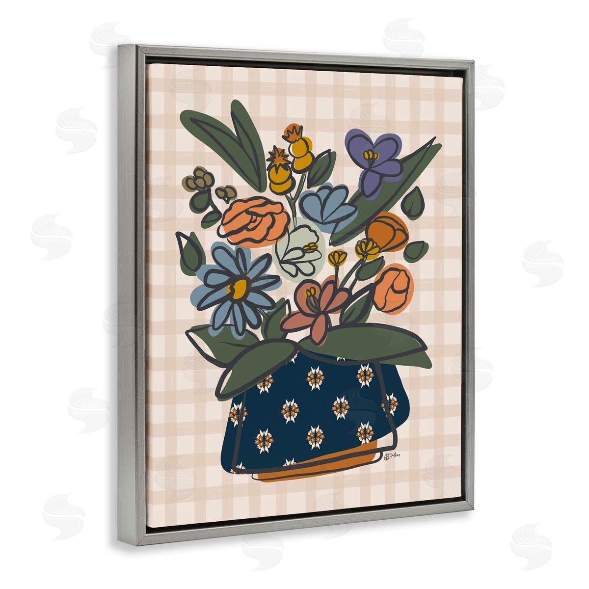 Beki Marquardt Little Garden Bouquet Canvas Wall Art Print