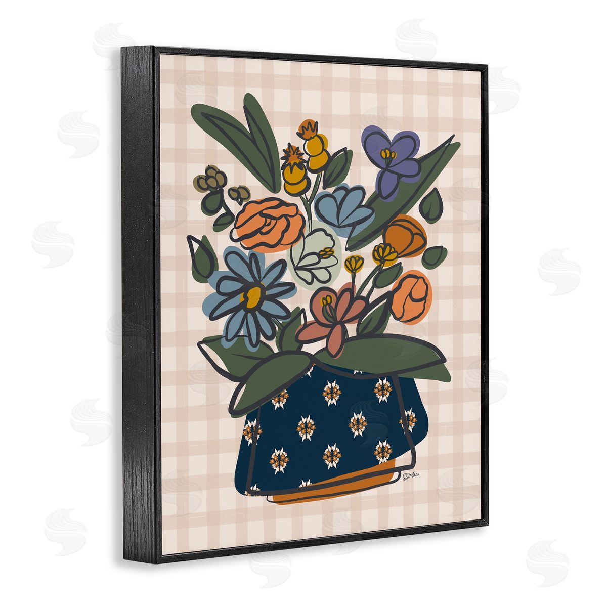 Beki Marquardt Little Garden Bouquet Canvas Wall Art Print