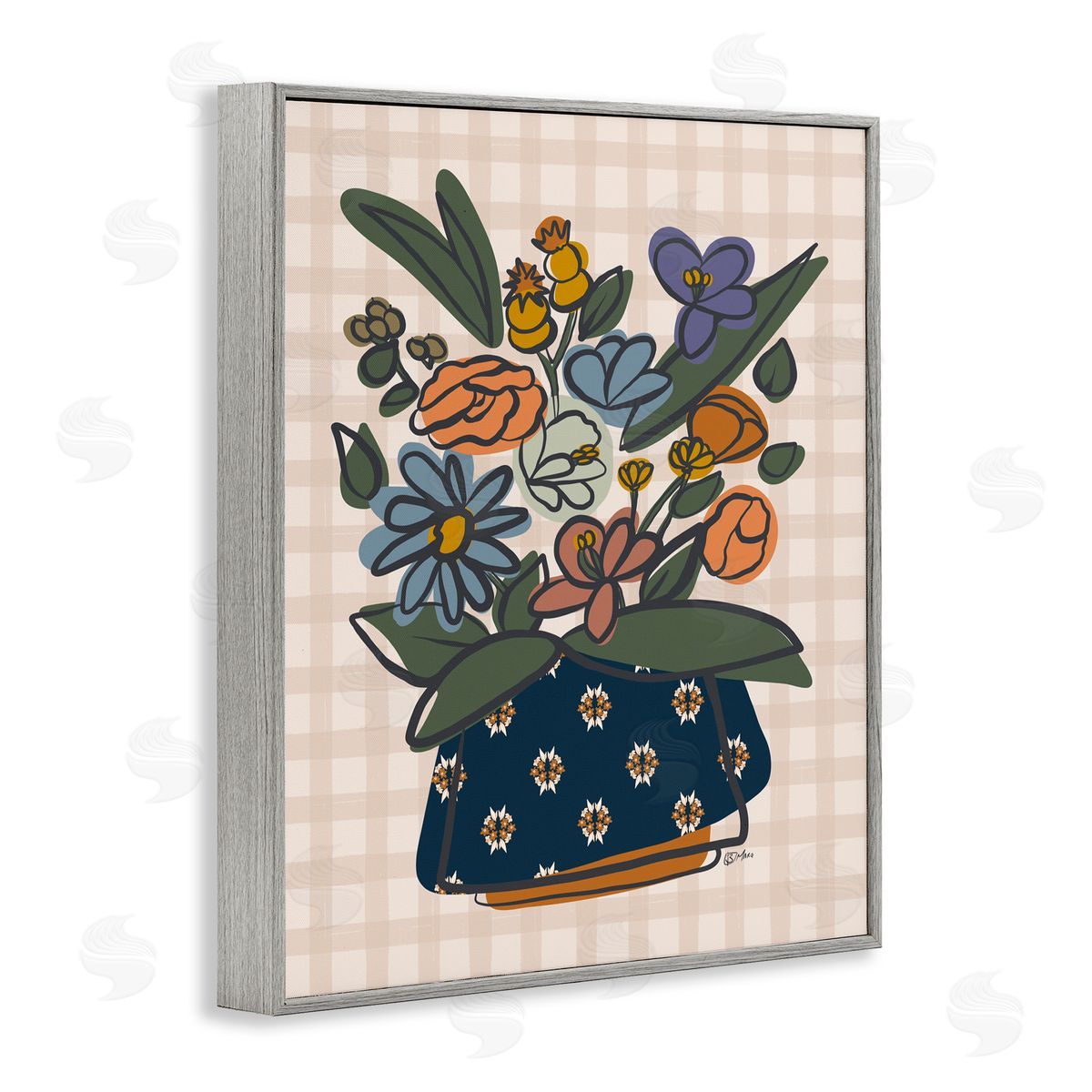 Beki Marquardt Little Garden Bouquet Canvas Wall Art Print