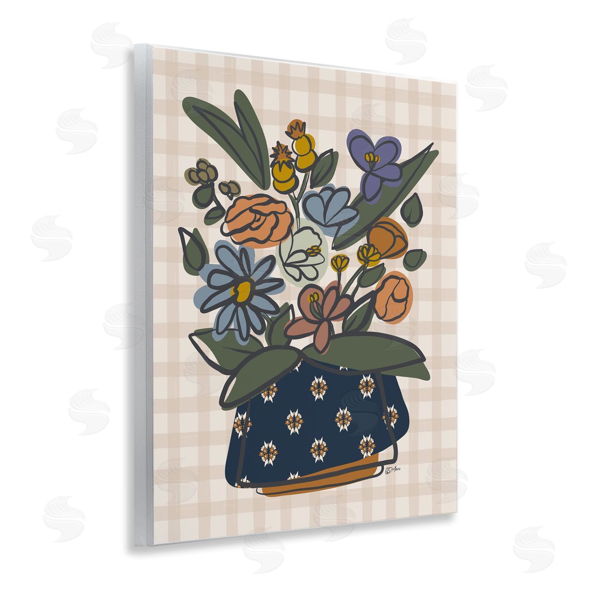 Beki Marquardt Little Garden Bouquet Canvas Wall Art Print