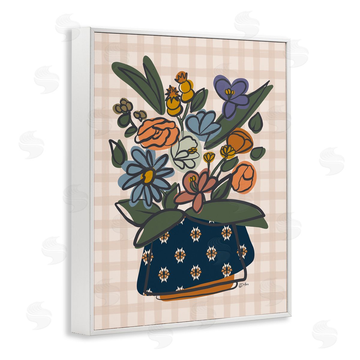 Beki Marquardt Little Garden Bouquet Canvas Wall Art Print