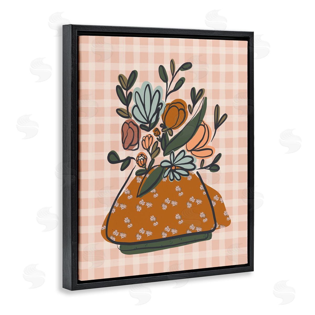 Beki Marquardt Piano Room Florals Canvas Wall Art Print